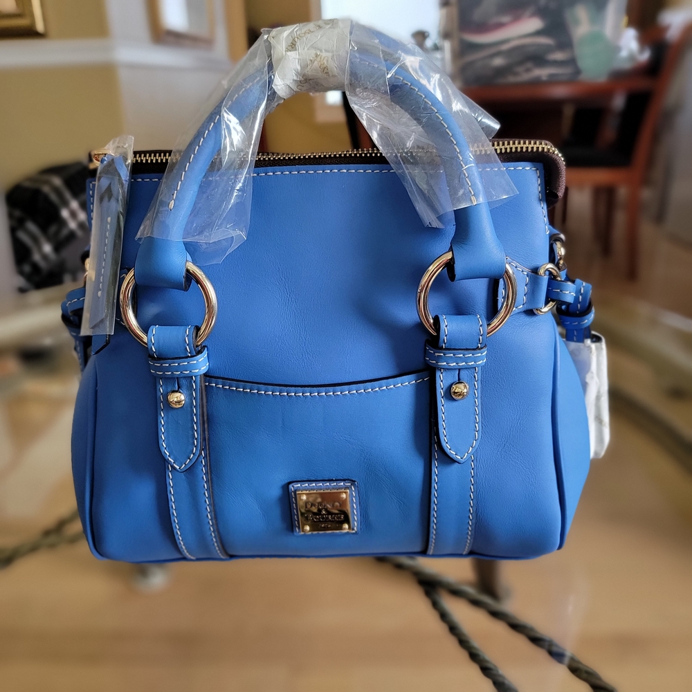 Dooney & Bourke Vibrant Blue Satchel